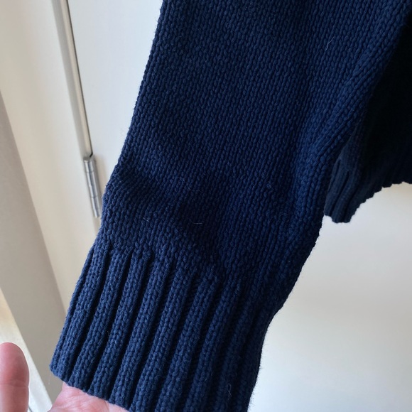 Navy J. Crew Roll Neck - Picture 5 of 6